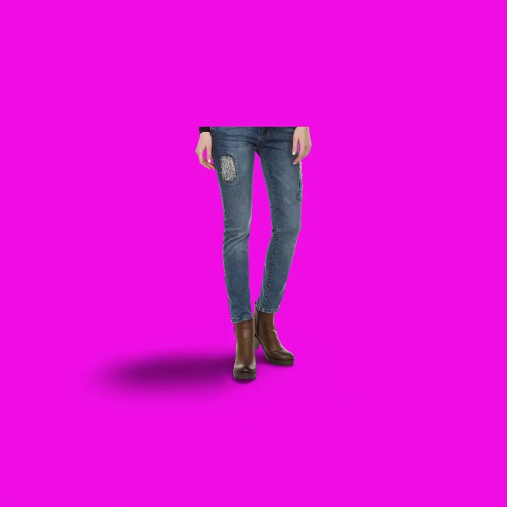 Slim Fit Blue Jeans